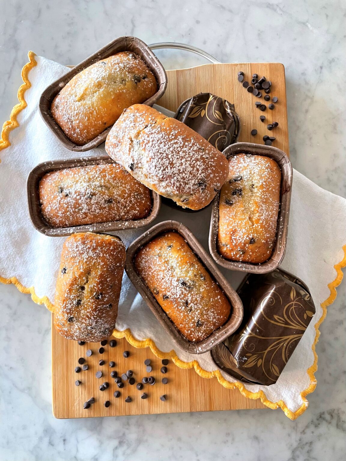 Mini Plum Cake Yogurt E Gocce Di Cioccolato Mi Diverto A Cucinare